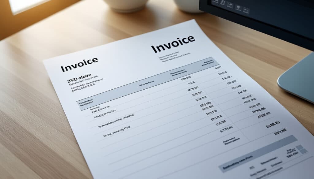 découvrez comment l'insertion discrète sous le total hors taxes standardise l'affichage des factures d'emplacement pour une meilleure clarté et transparence.