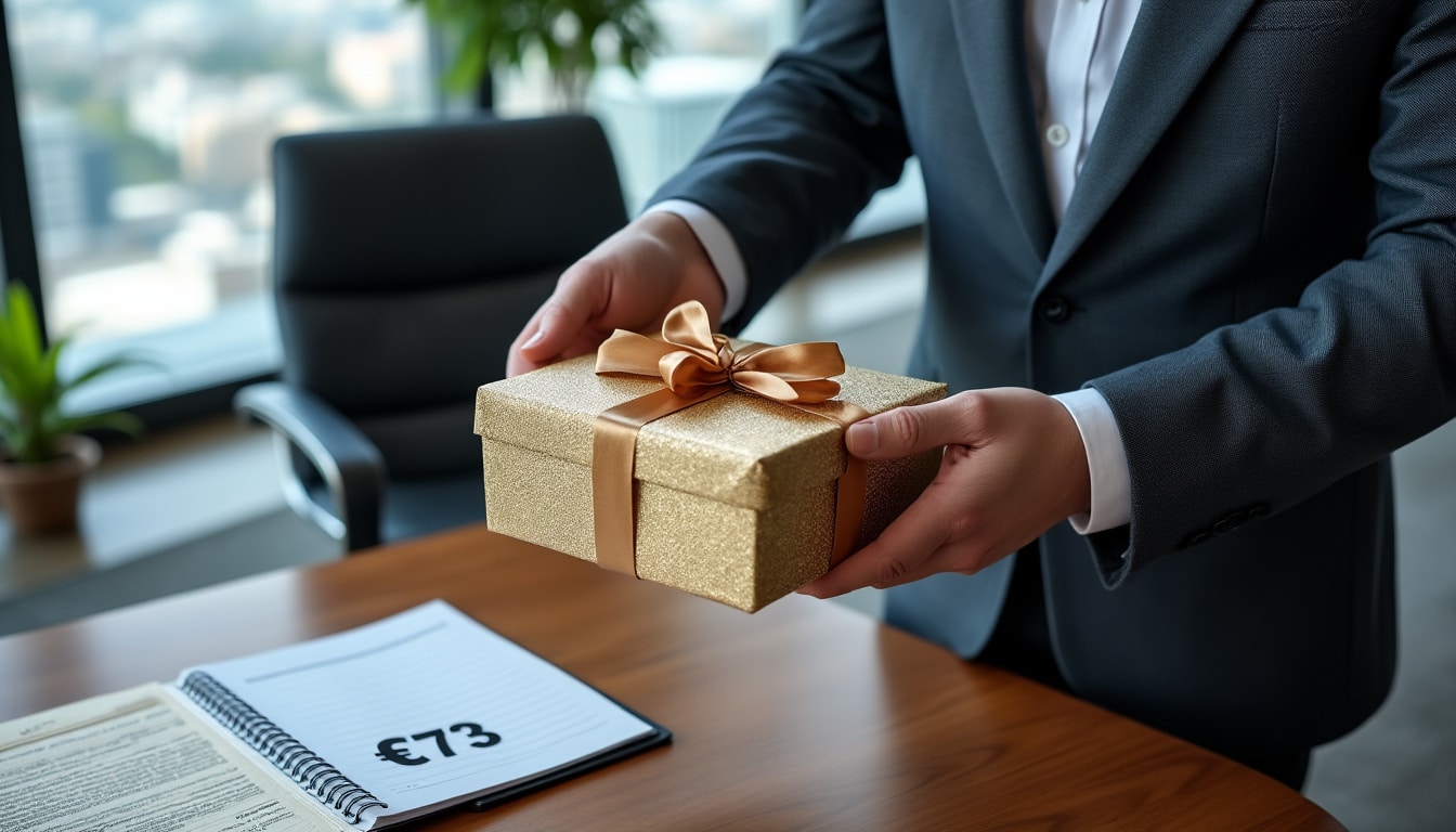 découvrez l'importance du respect strict du plafond de 73 euros pour encadrer les cadeaux clients, afin de garantir conformité et transparence dans les relations commerciales.